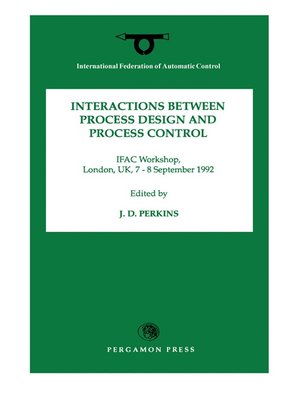 cover image of Interactions Between Process Design and Process Control